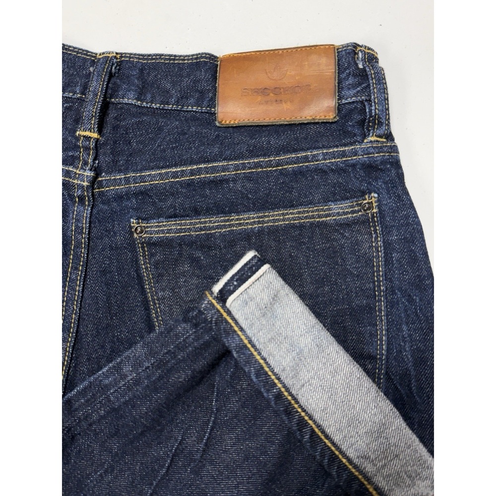 Shockoe Atelier Standard Selvedge Denim Jeans Men's 29 (fits 28) Dark Wash USA